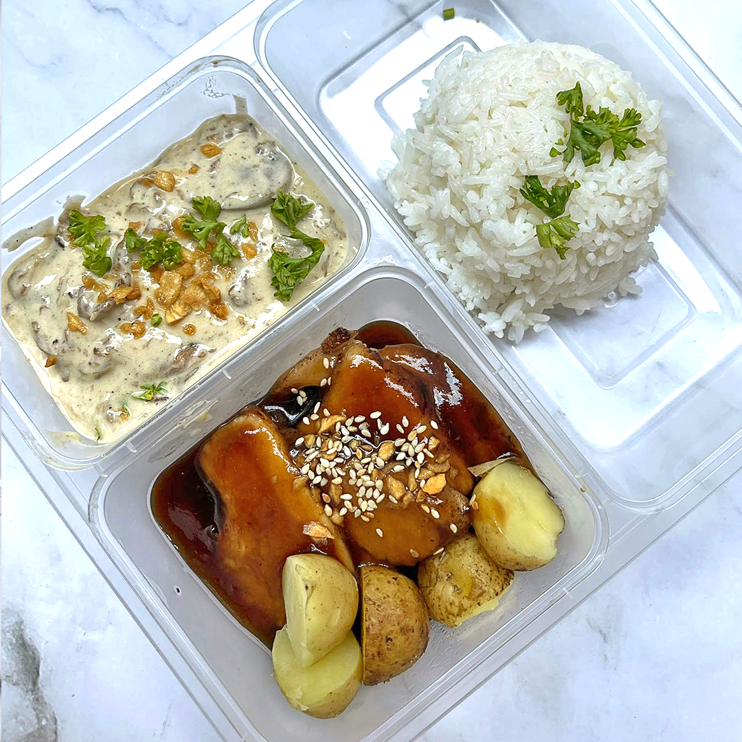Creamy Beef & Mushroom and Korean Pork Belly (10 Meal Boxes)