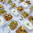 Kaldereta and Eggplant Salad with Steamed Rice  (Set of 5 Bento Boxes)