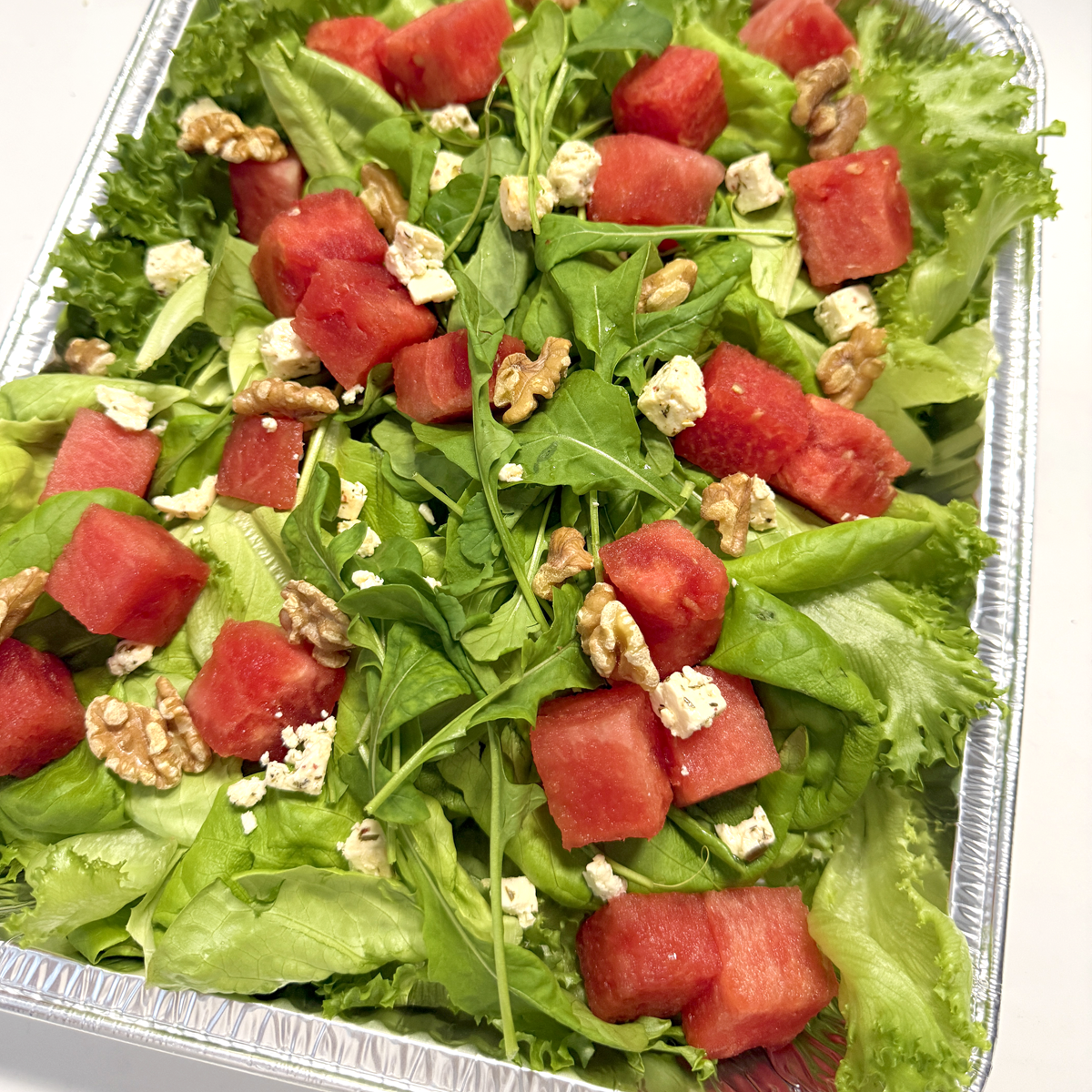 Watermelon Feta Cheese Salad