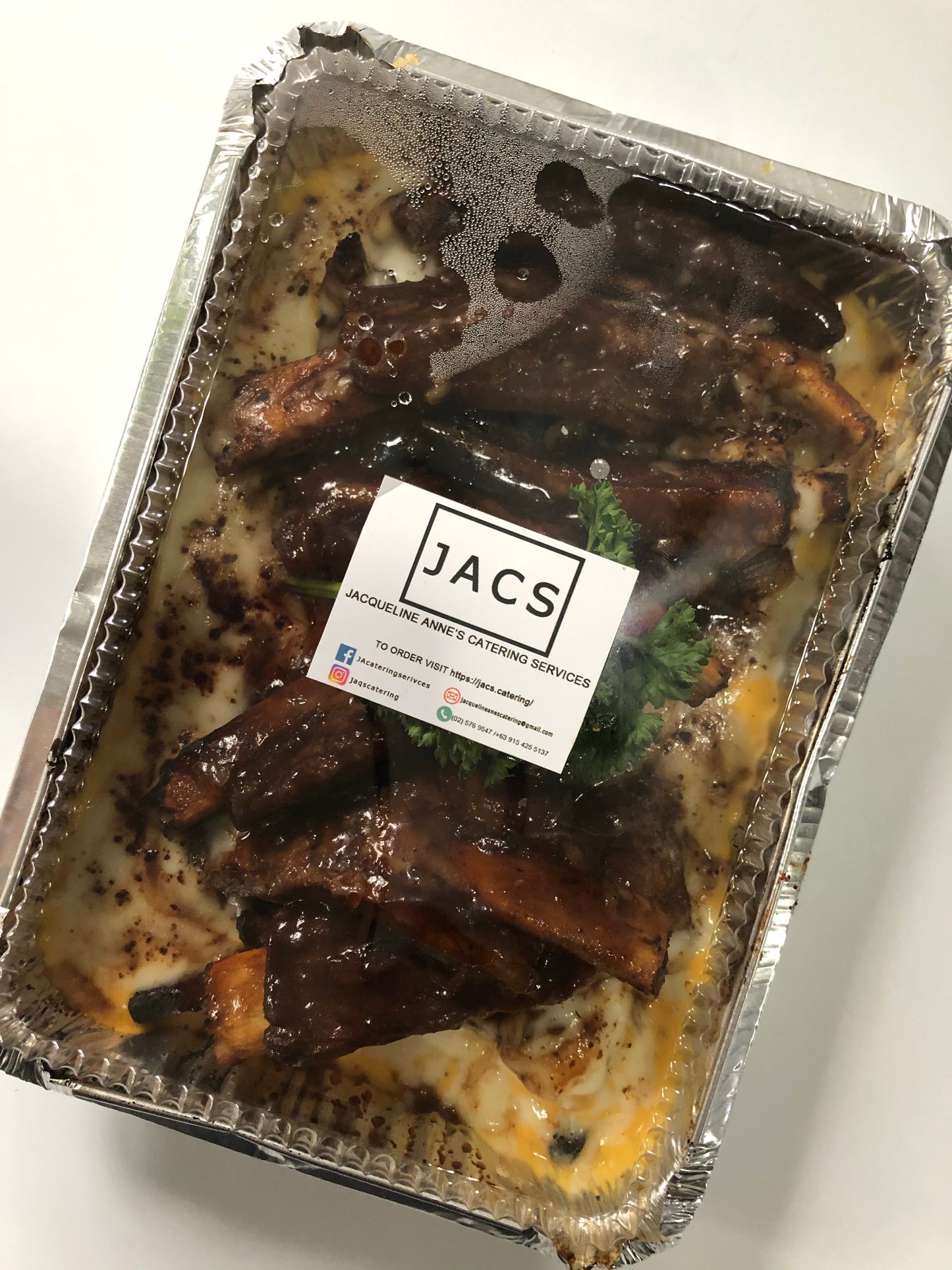 Cheesy Baby Back Ribs