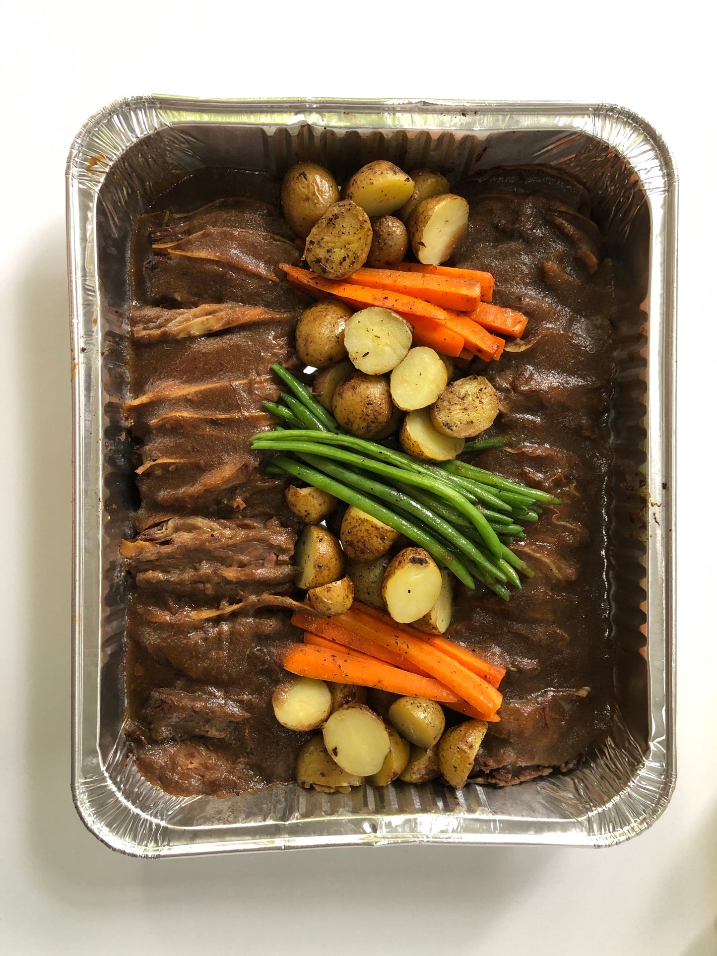 Roast Beef in Mushroom Gravy