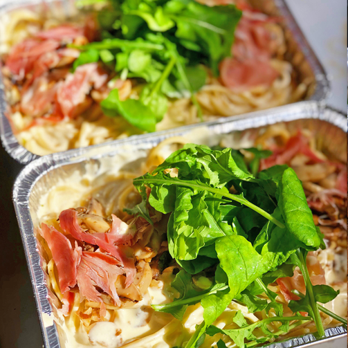 White Truffle and Prosciutto Pasta by JACS