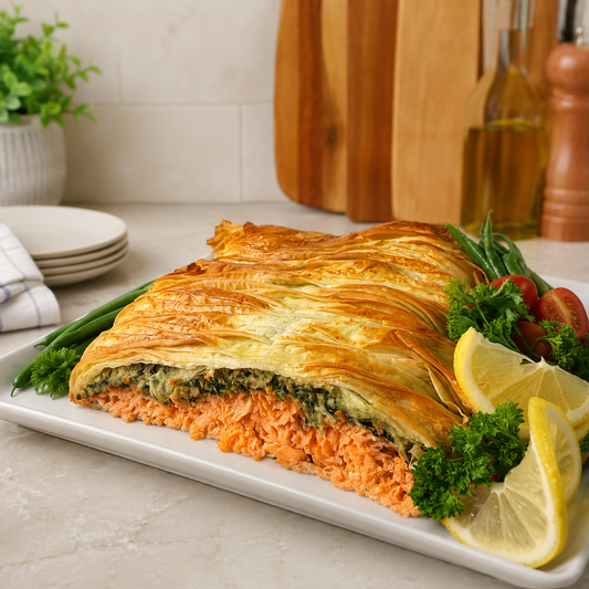 Salmon En Croute
