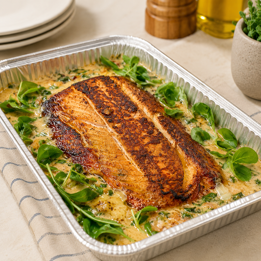 Creamy Spinach Salmon